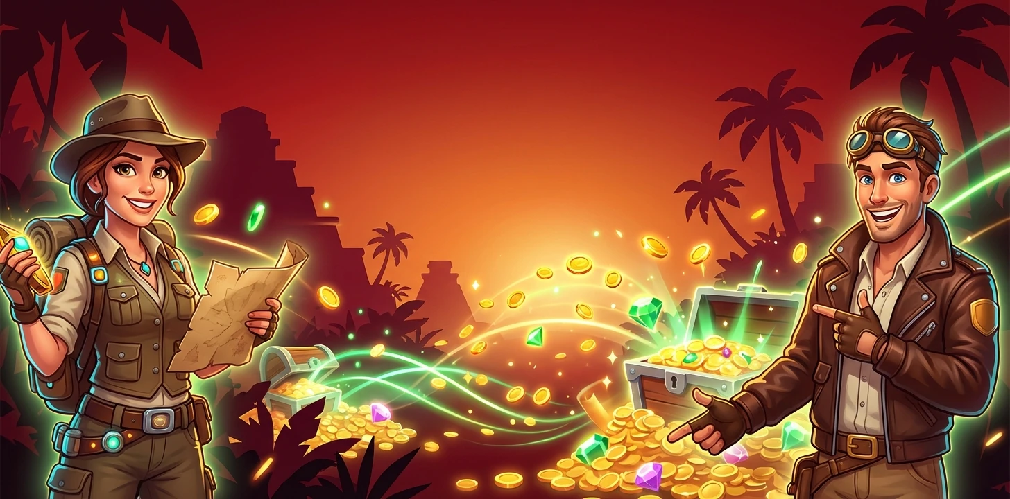 Fruity Wins mobile slots banner showing fruit machine tiles