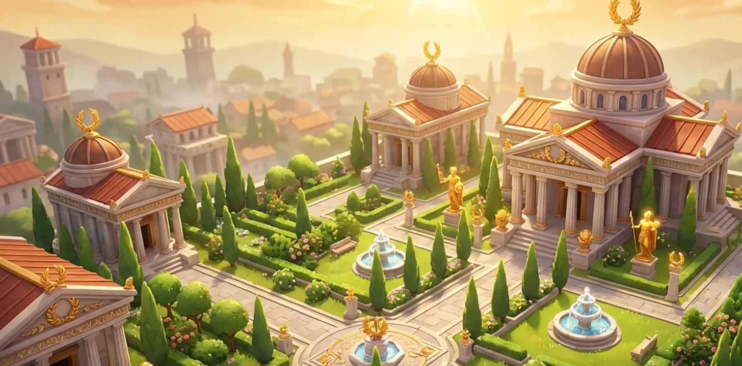 Bannière MyEmpire - interface et jeux